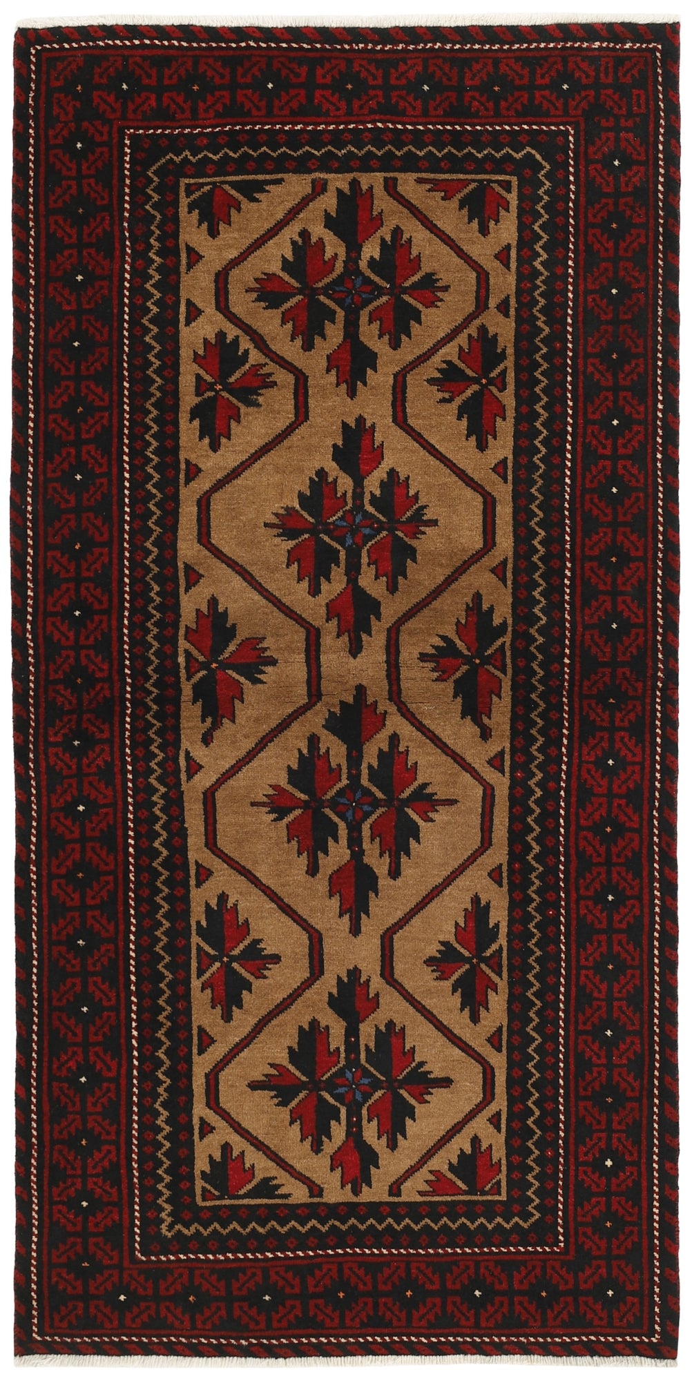 MY-RUG Teppich "Belutsch" Gul-Muster, Handgeknüpft