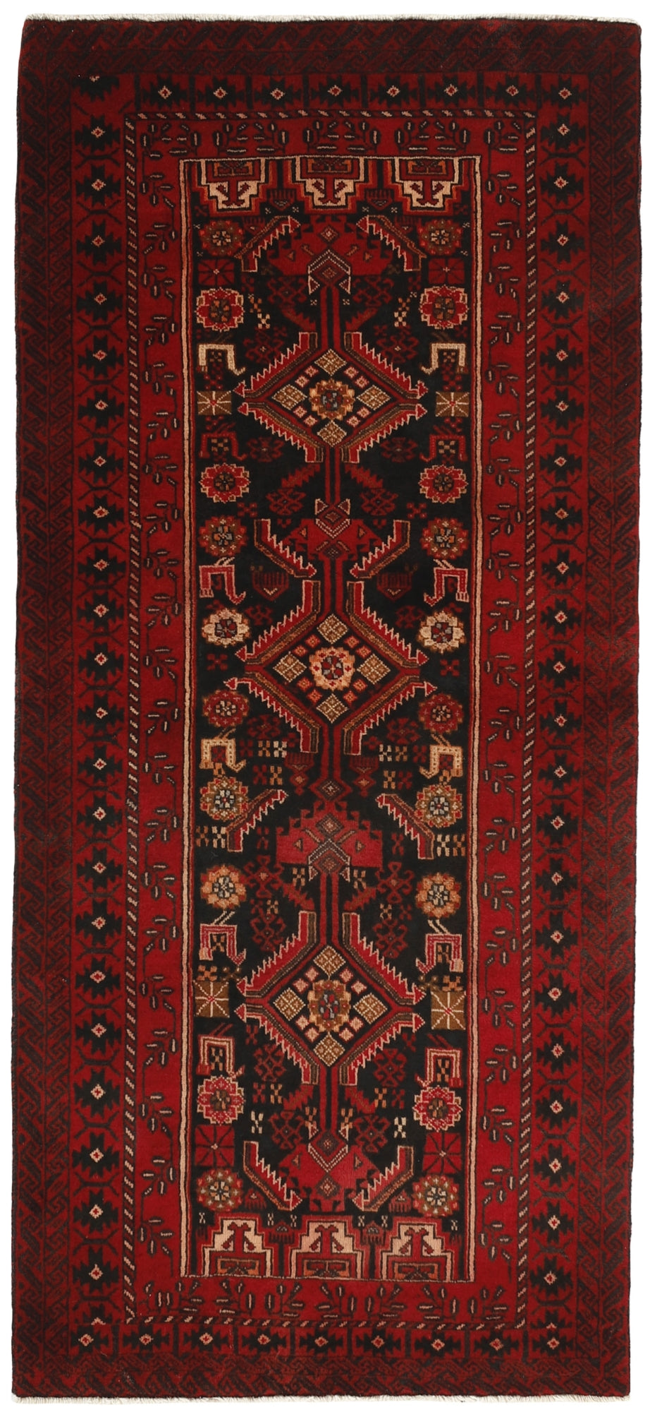 MY-RUG Teppich "Belutsch" Gul-Muster, Handgeknüpft