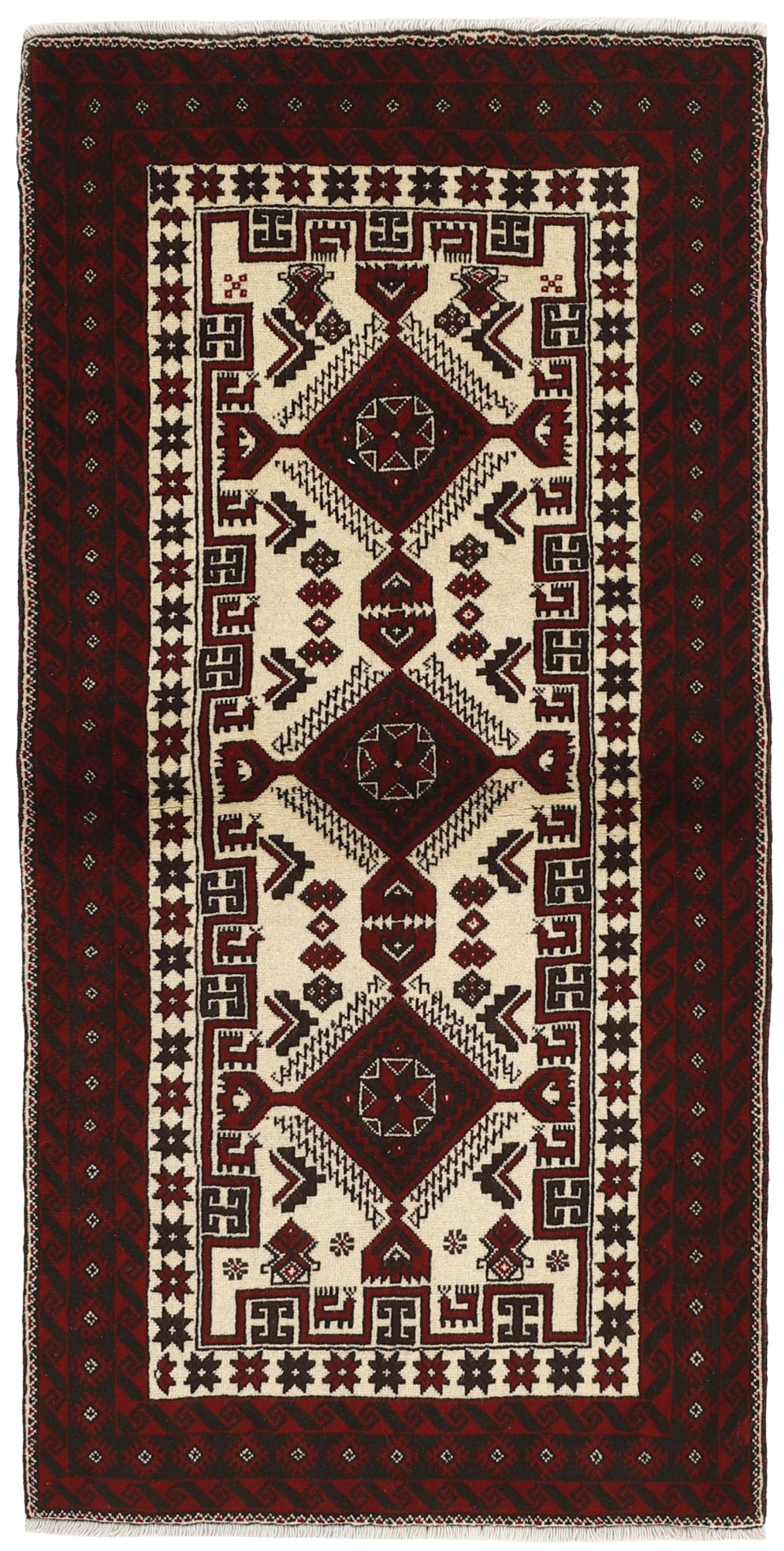 MY-RUG Teppich "Belutsch" Gul-Muster, Handgeknüpft