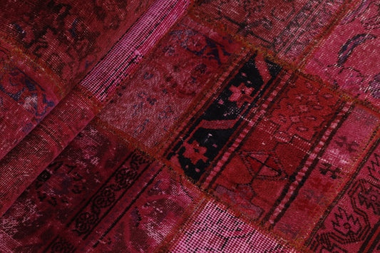 MY-RUG Teppich "Vintage Patch Work" Floral & Ornamentiert, Handgeknüpft