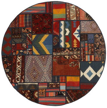 MY-RUG Teppich "Modern Patchwork " Geometrische Muster, Handgeknüpft